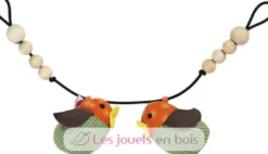 Chaîne poussette Astrid Orange - Franck & Fischer