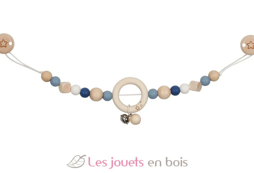Chaîne poussette étoile bleu - Goki