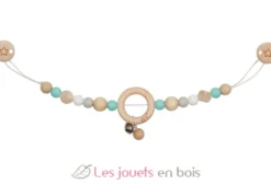 Chaîne poussette étoile turquoise - Goki