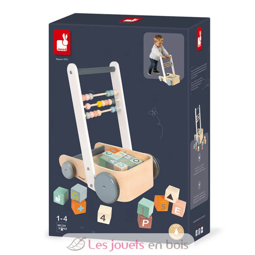 Chariot ABC Buggy Sweet Cocoon - Janod