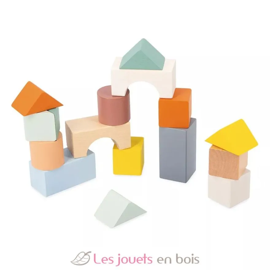 Chariot de cubes Escargot Sweet Cocoon - Janod