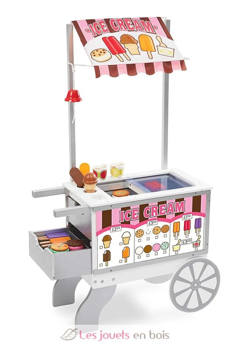 Chariot de Glacier et Street Food - Melissa & Doug