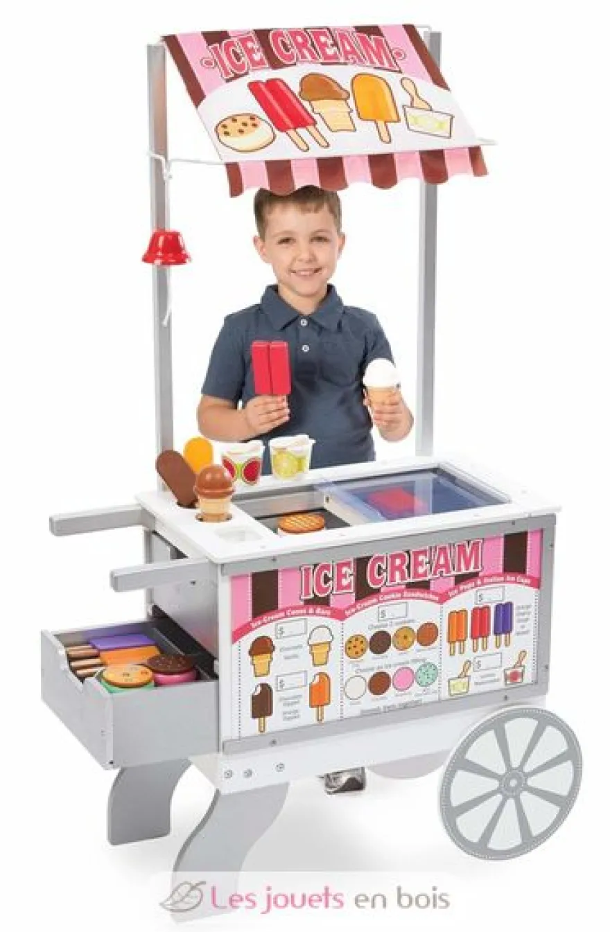 Chariot de Glacier et Street Food - Melissa & Doug