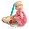 Chariot de marche avec blocs colorés - Tender Leaf Toys