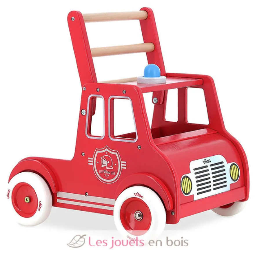 Chariot de marche camion de pompiers - Vilac