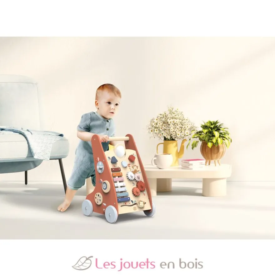 Chariot de marche multi-activités singe - Speedy Monkey