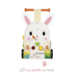 Chariot de marche multi-activités Lapin - Janod