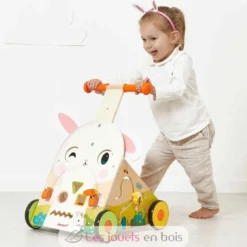 Chariot de marche multi-activités Lapin - Janod