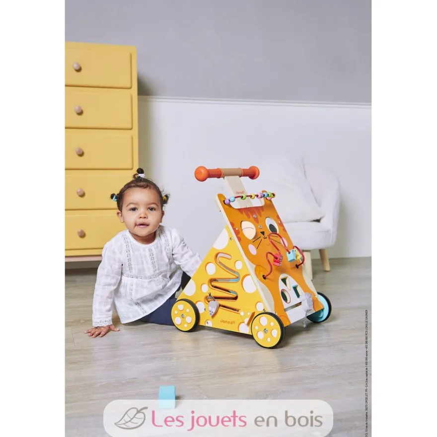 Chariot multi-activités Chat - Janod