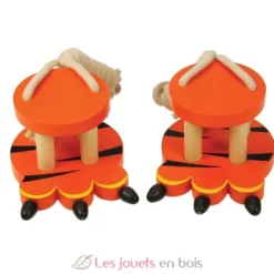 Échasses pattes de tigre - Bigjigs Toys