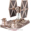 Chasseur TIE Star Wars - Puzzle 3D mécanique en bois - Ugears