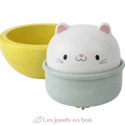 Chat culbuto et véhicule à friction - Tiger Tribe