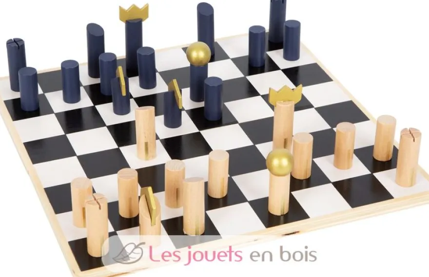 Échecs et Backgammon Gold Edition - Small Foot company