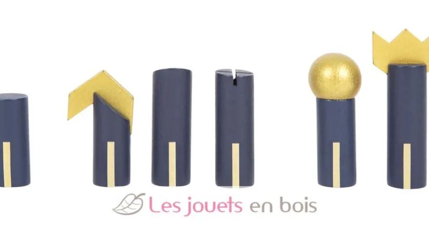 Échecs et Backgammon Gold Edition - Small Foot company
