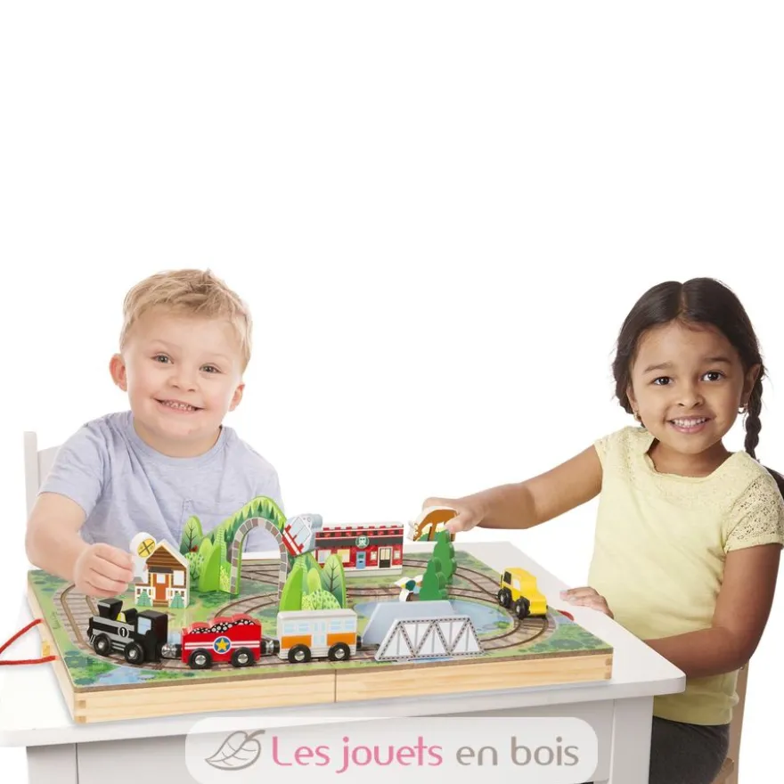 Chemin de fer à emmener partout - Melissa & Doug