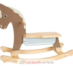 Cheval à bascule avec siège marron Small foot compagny
