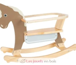 Cheval à bascule avec siège marron Small foot compagny