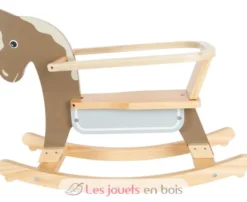 Cheval à bascule avec siège marron Small foot compagny