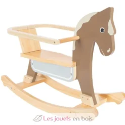Cheval à bascule avec siège marron Small foot compagny