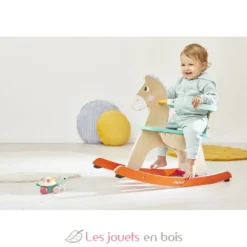 Cheval à bascule en bois Ogalo Zigolos - Dès 12 mois - Janod