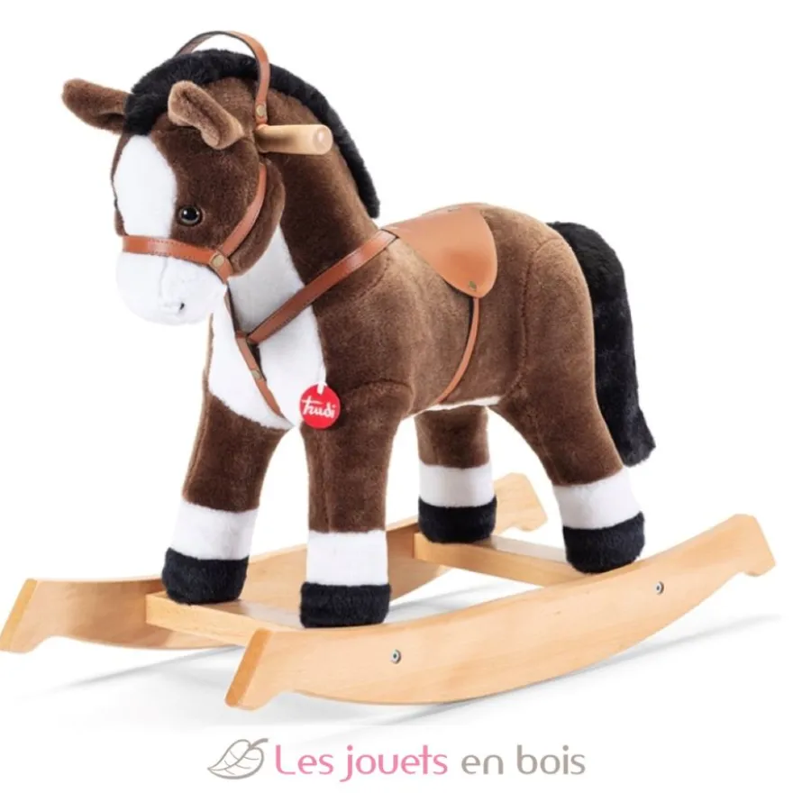 Cheval à bascule marron foncé - Trudi