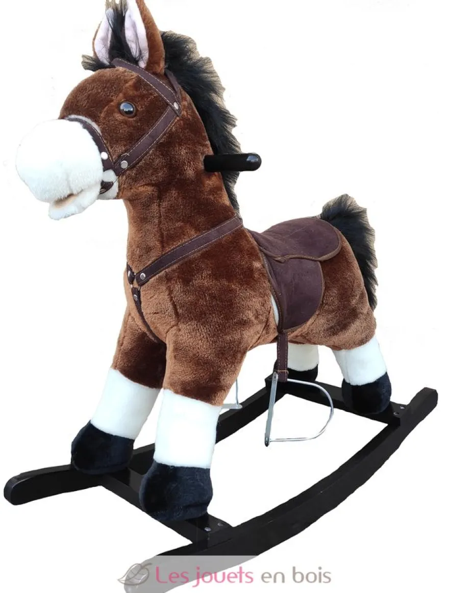 Cheval à bascule marron - Gerardo's Toys