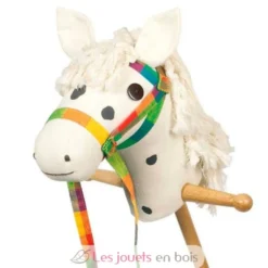 Cheval blanc à bâton - Goki