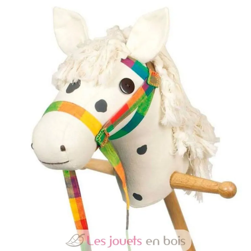 Cheval blanc à bâton - Goki