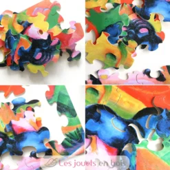 Cheval Bleu de Franz Marc - Puzzle Michèle Wilson