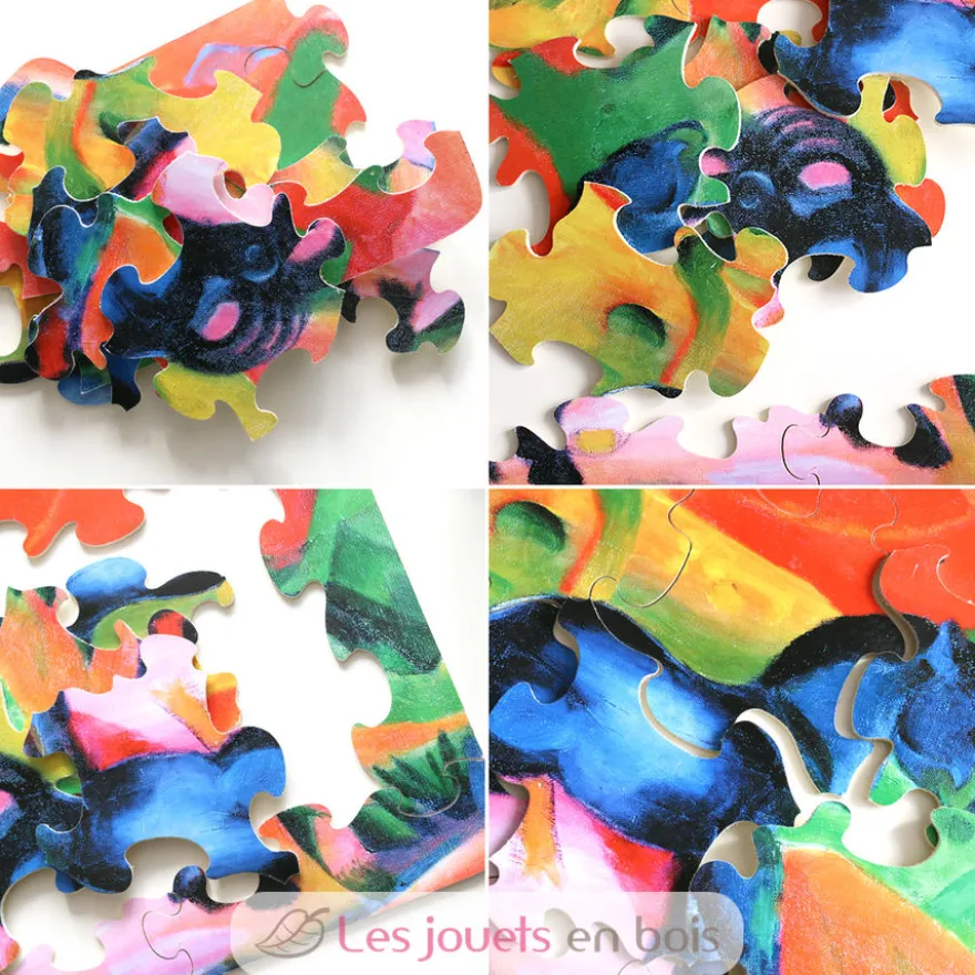 Cheval Bleu de Franz Marc - Puzzle Michèle Wilson