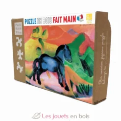 Cheval Bleu de Franz Marc - Puzzle Michèle Wilson