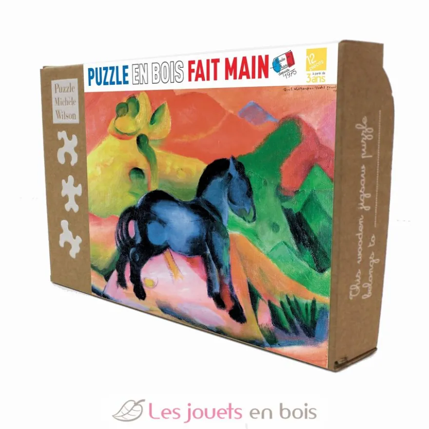 Cheval Bleu de Franz Marc - Puzzle Michèle Wilson