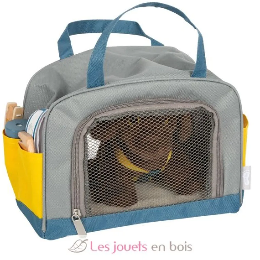 Chien avec sac et kit de soins - Small Foot company