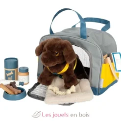 Chien avec sac et kit de soins - Small Foot company