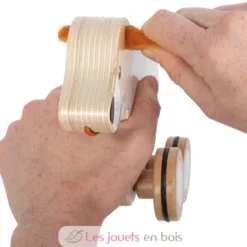 Chien à tirer avec oreilles crépitantes - Small Foot company