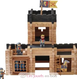 Château fort et catapulte 270 pcs - Jeujura