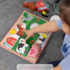 Chunky puzzle Animaux de la ferme - Melissa & Doug