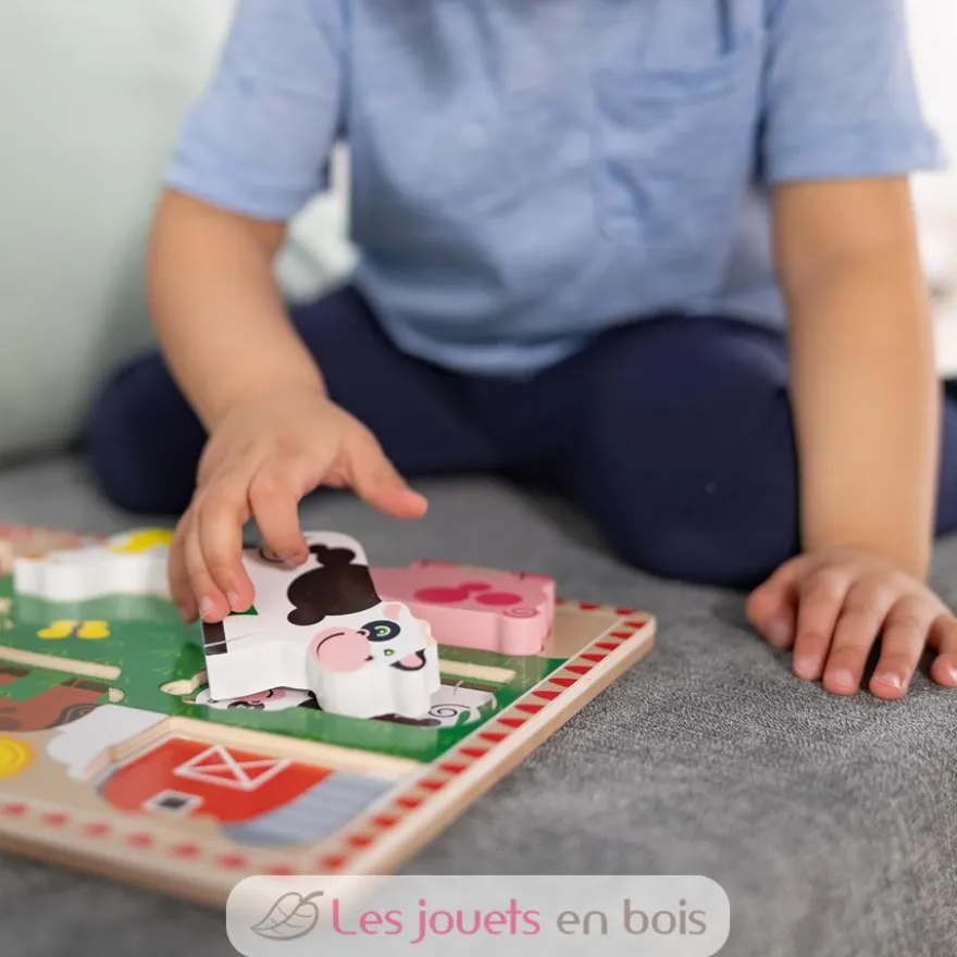 Chunky puzzle Animaux de la ferme - Melissa & Doug