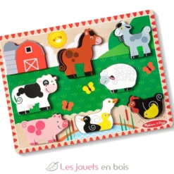 Chunky puzzle Animaux de la ferme - Melissa & Doug
