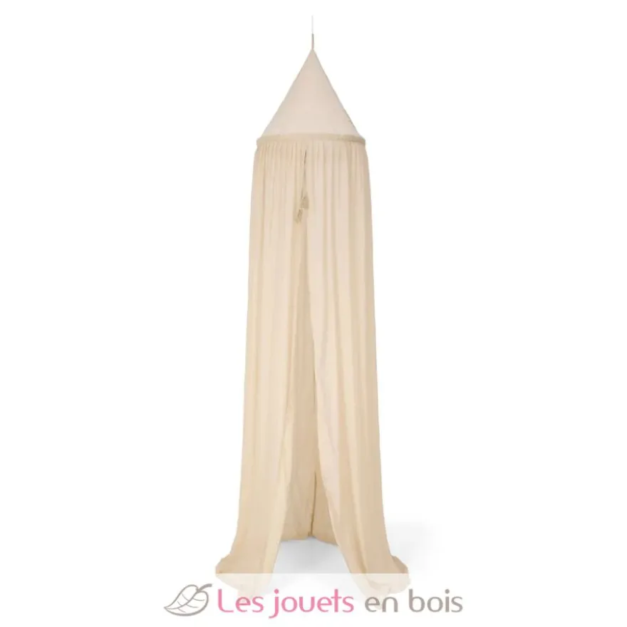 Ciel de lit Pure Soft Beige 250 cm - Little Dutch