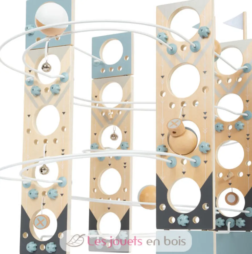 Circuit à boules modulaire gris Small Foot Compagny