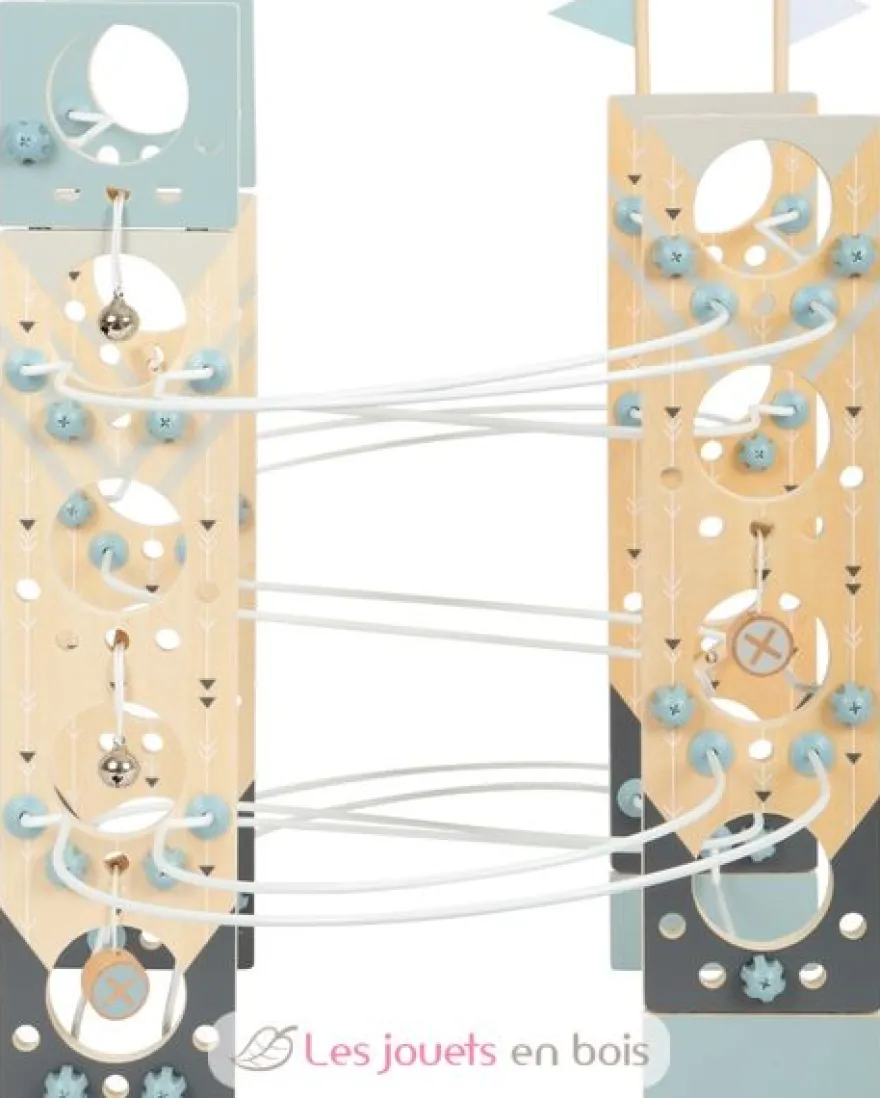 Circuit à boules modulaire gris Small Foot Compagny