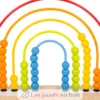 Circuit de motricité et boulier Arc-en-ciel - Small Foot company