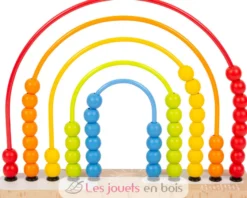 Circuit de motricité et boulier Arc-en-ciel - Small Foot company