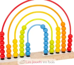 Circuit de motricité et boulier Arc-en-ciel - Small Foot company