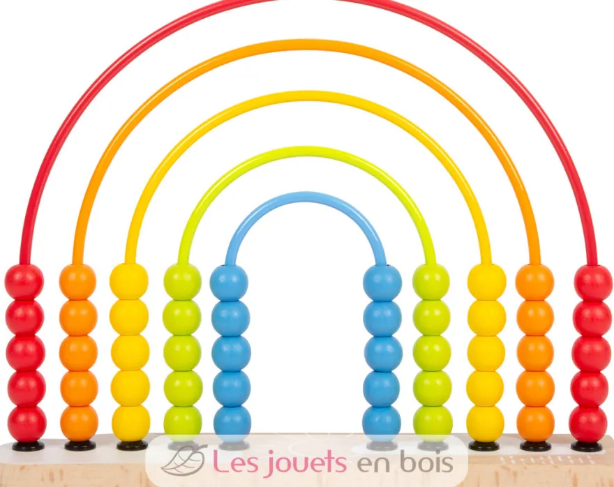 Circuit de motricité et boulier Arc-en-ciel - Small Foot company