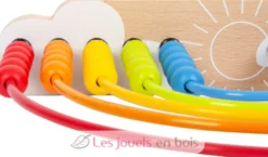 Circuit de motricité et boulier Arc-en-ciel - Small Foot company