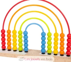 Circuit de motricité et boulier Arc-en-ciel - Small Foot company