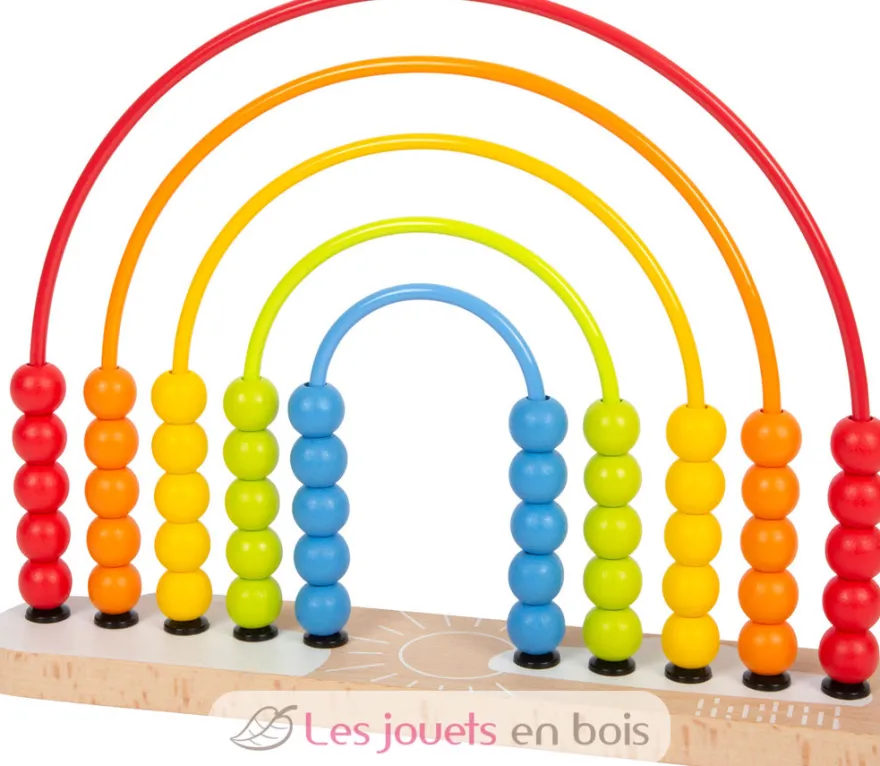 Circuit de motricité et boulier Arc-en-ciel - Small Foot company