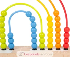 Circuit de motricité et boulier Arc-en-ciel - Small Foot company